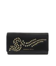 TOSCA BLU NIZZA Portofel mare cu crampoane negru - Portofele femei - 1