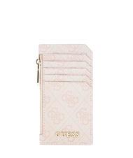 GUESS AIETA Suport card cu portmonee logo trandafir - Portofele femei - 1