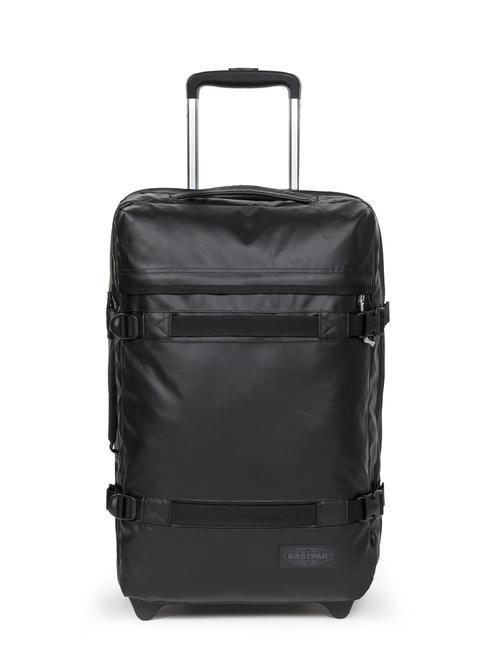 EASTPAK TRANSIT'R S Troller pentru bagaje de mână prelată neagră - Bagaje de mână
