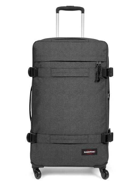 EASTPAK TRANSIT'R 4 L Carucior de marime mare BlackDenim - Trolere semirigide