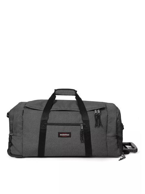 EASTPAK LEATHERFACE L Geanta Troler mare BlackDenim - Trolere semirigide