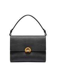 COCCINELLE BINXIE Geanta tip folder din piele ciocanita negru - Genți femei - 1