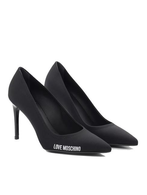 LOVE MOSCHINO SPILLO95 Decolteu cu toc inalt negru - Pantofi femei
