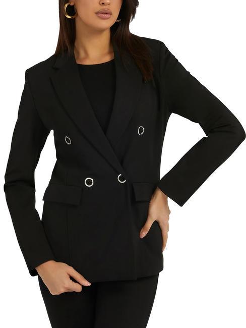 GUESS DAFNE Jachetă blazer cu două piept jetbla - Jachete pentru femei