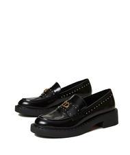 TWINSET STUDS Mocasin din piele negru - Pantofi femei - 1