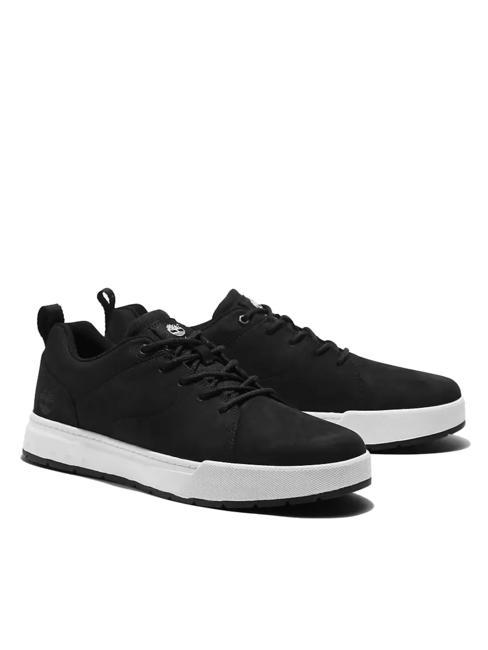 TIMBERLAND MAPLE GROVE Tenisi oxford din piele nubuck Jetblack - Pantofi bărbați