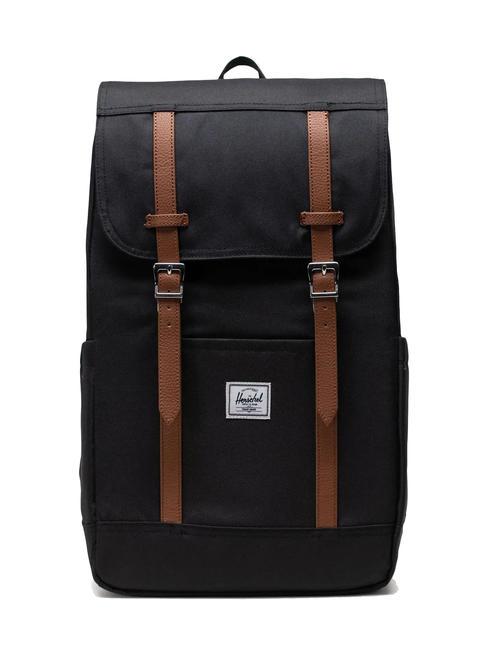 HERSCHEL RETREAT Rucsac BLACK - Rucsacuri pentru școală și timp liber