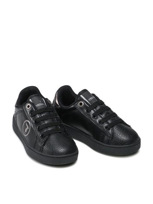 TRUSSARDI LTX GALIUM Pantofi pentru fete Negru / Roz - Pantofi pentru bebeluși