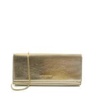 TWINSET CLUTCH Geanta laminata platină - Genți femei - 1