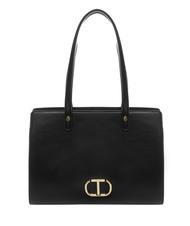 TWINSET OVAL T geantă de m&acirc;nă negru - Genți femei - 1