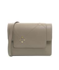 BORBONESE CARRE Curea de umar cu clapa porumbel - Genți femei - 1