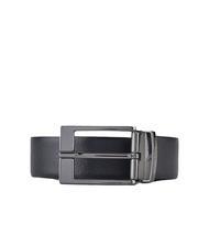 ARMANI EXCHANGE LOGO Curea reversibilă bleumarin/gri - Curele - 1