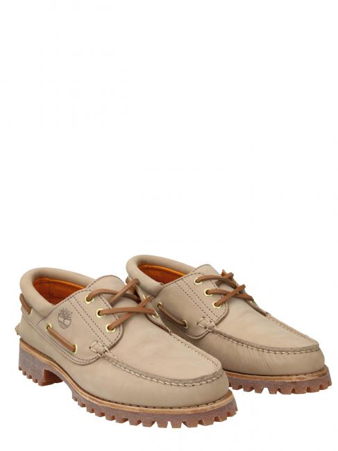 TIMBERLAND AUTHENTICS 3 EYE Classic Pantofi de piele piatră - Pantofi bărbați