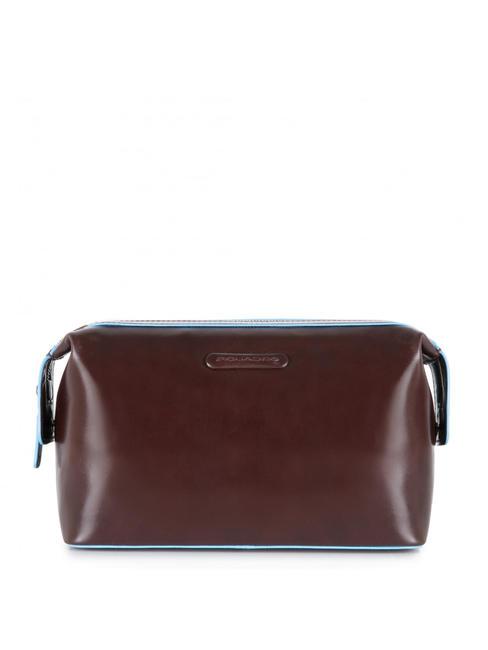 PIQUADRO BLUE SQUARE Frumusețea Pielei MAHOGANY - Truse de toaletă