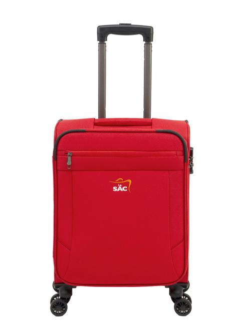 LESAC LIGHT FLY Cărucior pentru bagaje de mână roșu - Bagaje de mână