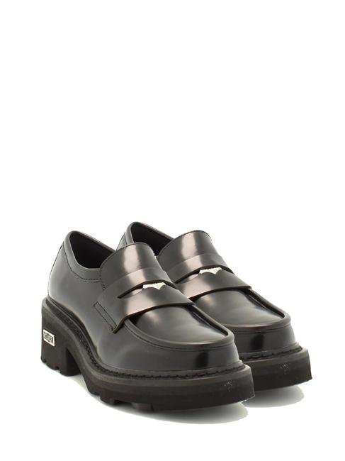 CULT GRACE 3923 Pantofi mocasini din piele negru - Pantofi femei