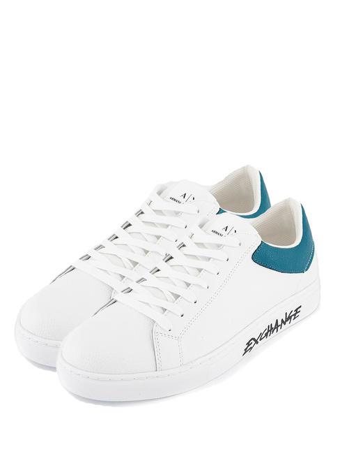 ARMANI EXCHANGE Sneaker pelle Adidași alb optic+lac - Pantofi femei