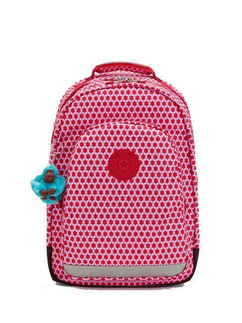 KIPLING CLASS ROOM Rucsac pentru laptop de 15". imprimare cu puncte înstelate - Rucsacuri pentru școală și timp liber