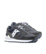 SAUCONY SHADOW ORIGINAL Tenisi din piele intoarsa gri &icirc;nchis/negru - Pantofi bărbați - 1