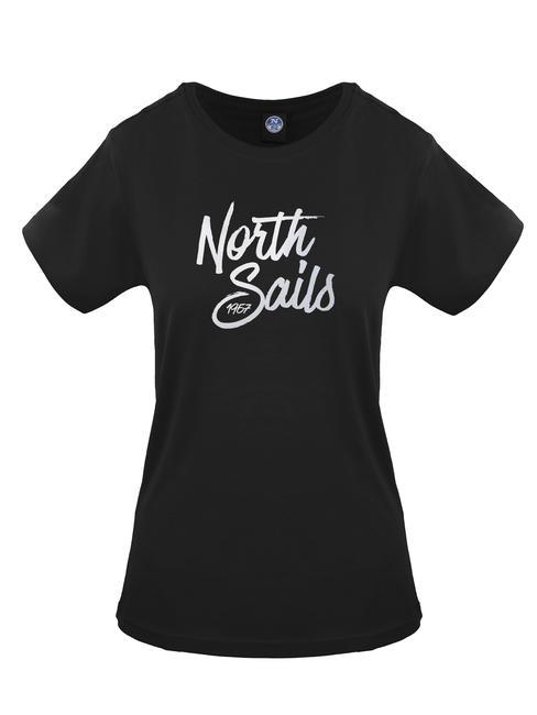 NORTH SAILS 1967 LOGO Tricou din bumbac negru - tricou