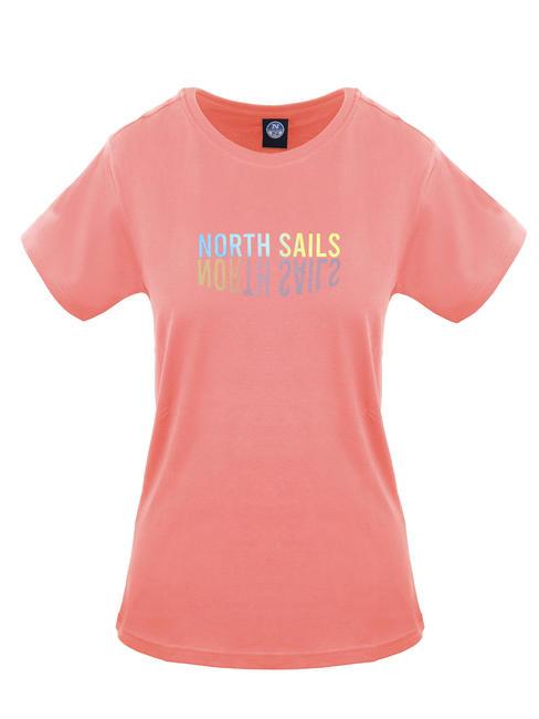 NORTH SAILS LOGO MIRROR Tricou din bumbac Trandafir - tricou