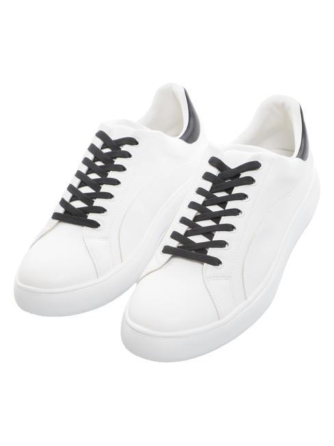 TRUSSARDI yrias sneaker  alb/negru/alb - Pantofi bărbați