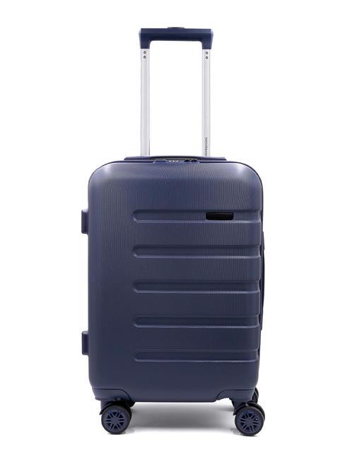 ROCCOBAROCCO FLY Cărucior pentru bagaje de mână albastru - Bagaje de mână
