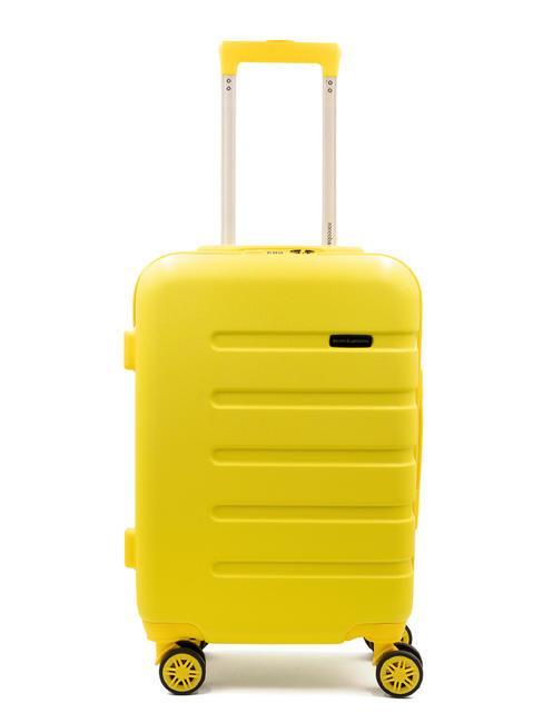 ROCCOBAROCCO FLY Cărucior pentru bagaje de mână galben - Bagaje de mână