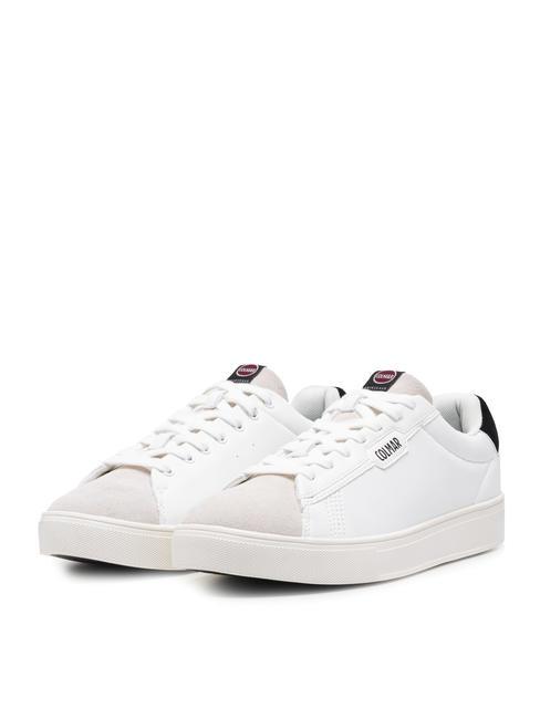 COLMAR BATES PLAIN Adidași alb/negru13 - Pantofi bărbați