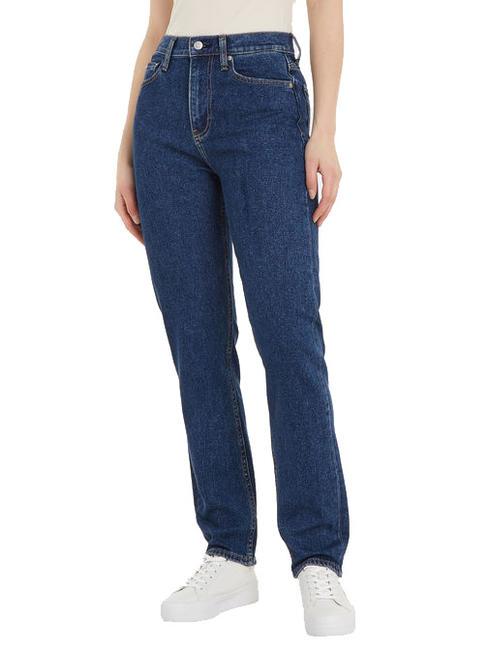 CALVIN KLEIN CKJ AUTHENTIC STRAIGHT Blugi slim fit denim mediu - Jeans