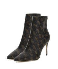 GUESS RICHER Botine cu logo 4G maro ocru - Pantofi femei - 1