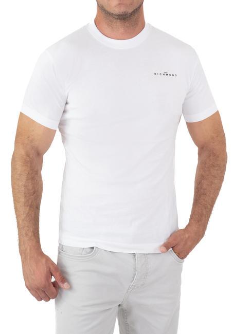 JOHN RICHMOND NEMOL Tricou din bumbac alb optic - tricou