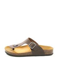 DOCKSTEPS VEGA Flip-flops din piele intoarsa maro inchis - Pantofi femei - 1