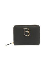 TOSCA BLU BASIC Portofel mediu din piele cu fermoar negru - Portofele femei - 1