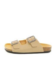 DOCKSTEPS VEGA Flip-flops din piele intoarsa taupe - Pantofi bărbați - 1