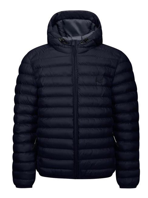 INVICTA BASIC Jacheta scurta cu gluga albastru inchis - Jachete pentru bărbați