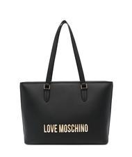 LOVE MOSCHINO BOLD BAG Geanta de cumparaturi pe umar negru - Genți femei - 1