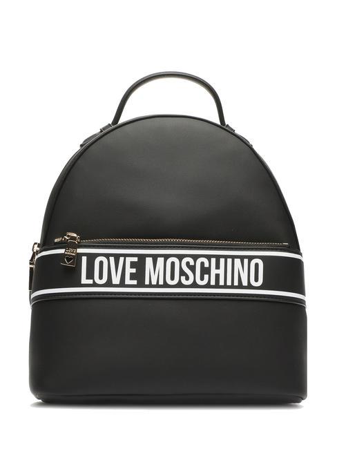 LOVE MOSCHINO PRINT BAG Rucsac negru - Genți femei
