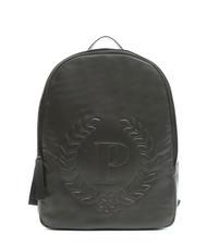POLLINI LOGO EMBOSSED Rucsac rotund din p&acirc;nză acoperită - Serviete birou