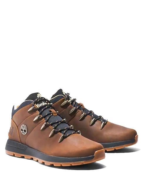 TIMBERLAND SPRINT TREKKER Cizma din piele si stofa condiment cathay - Pantofi bărbați