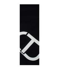 TWINSET BICOLOR Esarfa tricotata negru - Eșarfe - 1