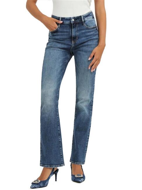 GUESS SEXY KICK FLARE Blugi cu talie înaltă biosferă - Jeans