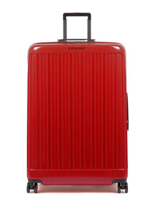 PIQUADRO SEEKER Troller mare 75 cm RED - Trolere rigide