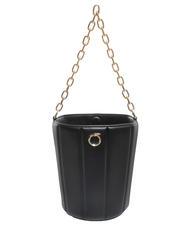 TRUSSARDI DUNE BUCKET Geantă găleată cu curea de umăr BLACK - Genți femei - 1