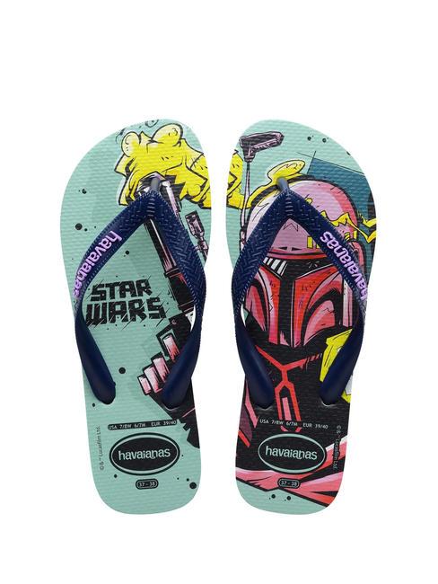 HAVAIANAS STAR WARS Papuci flip-flop lut/albastru marin - Pantofi bărbați