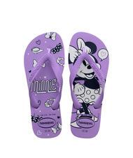HAVAIANAS TOP DISNEY Slapi de cauciuc prismă violet - Pantofi femei - 1