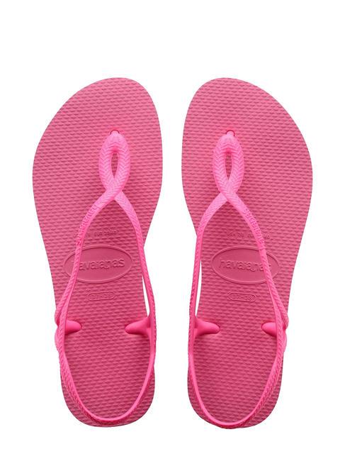 HAVAIANAS Flip-flops LUNA roz cibernetic - Pantofi femei