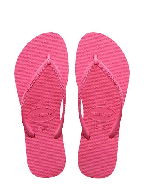 HAVAIANAS flip flops SLIM roz cibernetic - Pantofi femei