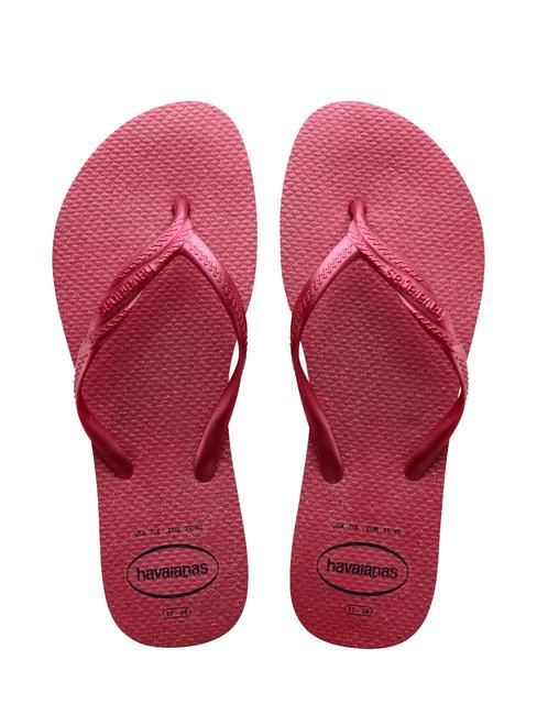 HAVAIANAS FANTSASIA Papuci flip-flop paradis roz - Pantofi femei