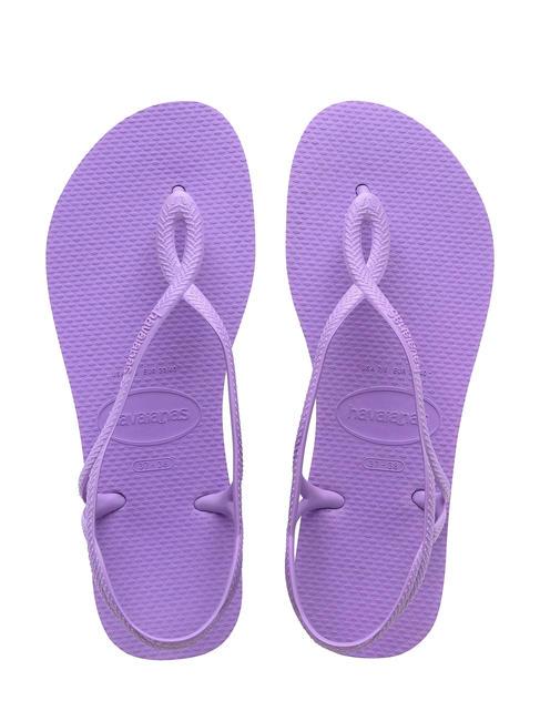 HAVAIANAS Flip-flops LUNA prismă violet - Pantofi femei
